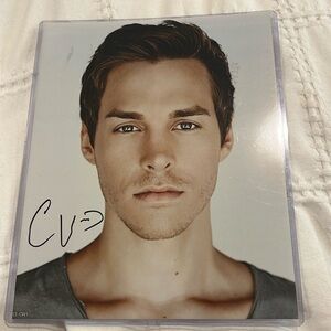 Chris Wood Vampire Diaries Autograph Signed July 2017